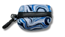 Load image into Gallery viewer, Blue Zebra - Poop Bag Holder