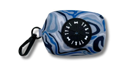 Blue Zebra - Poop Bag Holder